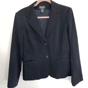Women’s casual blazer black size 12 used